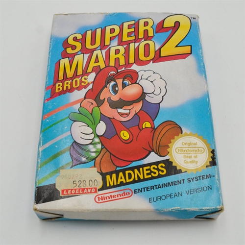 Super Mario Bros 2 - NES-SCN - Complete in Box (B Grade) (Genbrug)